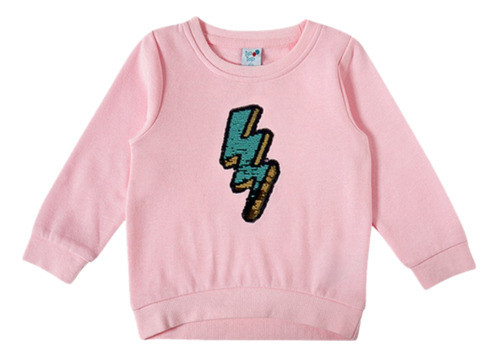 Blusa De Moletom Rosa 0