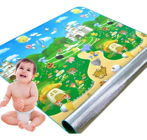 Tapete Térmico  Atividades Infantil Dobrável Educativo 0