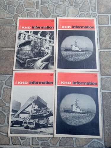 5 Fasciculos Khd Information 28,32,34 Y 35 Repetida-año 1976 0