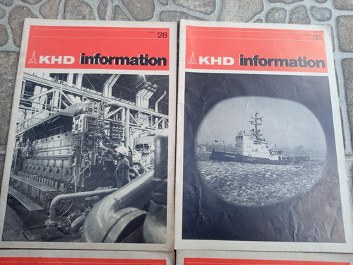 5 Fasciculos Khd Information 28,32,34 Y 35 Repetida-año 1976 1
