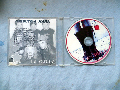 La Chula, Tributo A Mana, Cd 1
