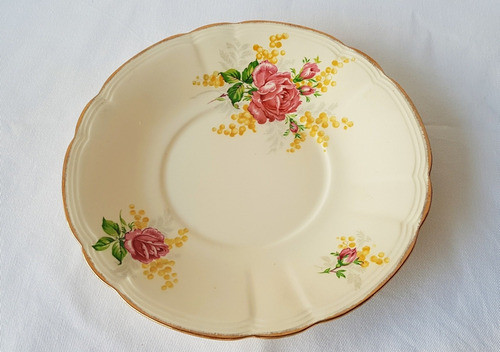 Plato O Bandeja Masas Loza Inglesa Antigua Alfred Meakin 0