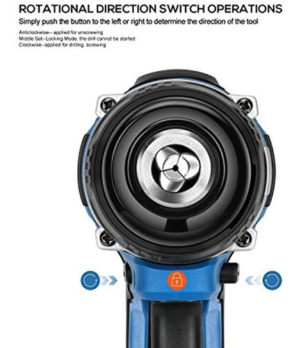 Taladro Atornillador Inalambrico De 2 Velocidades G Laxia - 1