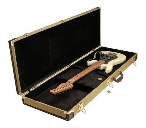 Case Guitarra On Stage Tweed Gce6000t 1