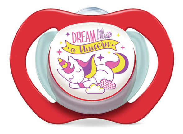 Chupeta Magia Design Silicone Ortodontico Rosa - Lillo 0 Chupeta Magia Design Silicone Ortodontico Rosa - Lillo 0