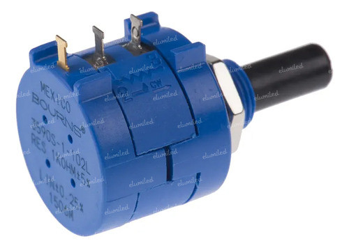 Potenciometro Bourns 10 Vueltas Eje Plastico 50k 2w 3590s-1 0