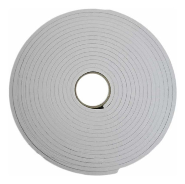 Burlete Practico Simil Goma Blanco 6 Mts 15mm 6mm Mf Shop 0