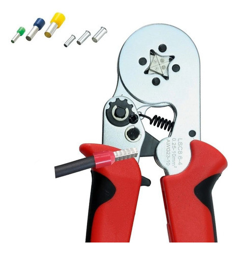 Lsc-8-6-4 | Alicate De Crimpar Terminal Tubular Até 10mm² 1