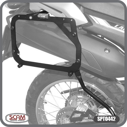 Soporte Baul Lateral Yamaha Lander 250 2019 O Mas Mk Motos 1
