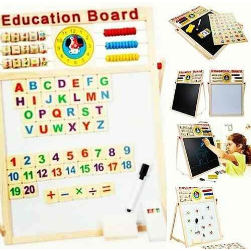 Juego Educativo Didactivo Pizarron Y Encastre C/accesorios 1