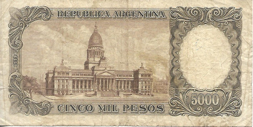 Bottero 2174 $ 5000 Moneda Nacional  B Palermo 1