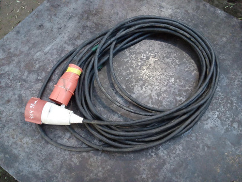 Cable Envainado Tipo Taller De 4x4 Mm. X 17 Metros 1