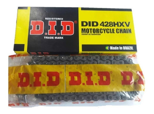 Cadena Did 428hxv 1/2 X 5/16 134e Oring D.i.d. Brasil 0