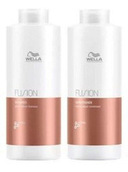 Fusion Kit Shamp+acondicion. Wella X 1 Lts. Envío Sin Costo. 1
