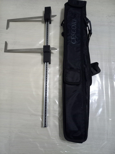 Paquimetro Calibre Cescorf 60 Cm Alimimio Con Estuche 1