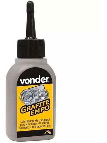 Grafite Em Pó 25g Kit Com 5 Unidades Vonder 1