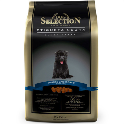 Alimento Perros Cachorros Dog Selection Etiqueta Negra 15kg 1