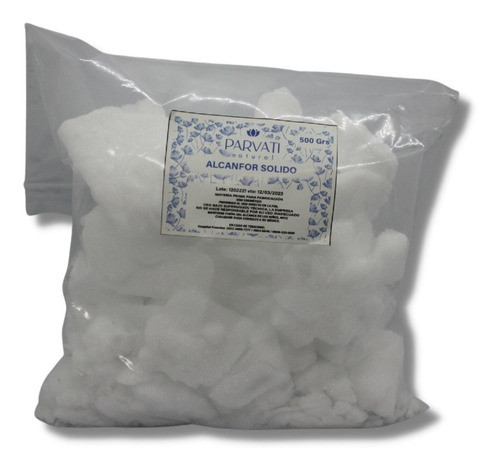 Alcanfor Solido 500 Grs 0