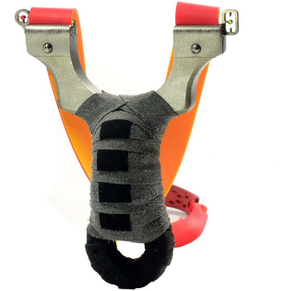 Atiradeira Estilingue Profissional Slingshot  M14 + Esferas 1