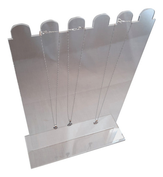 Exhibidor Para Cadenas  Y Dijes Tipo Placa Joyas Joyeria 0