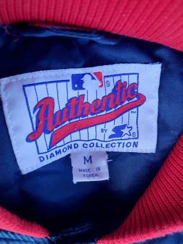 Starter Chaqueta Indians Cleveland 80's 90's Original 1