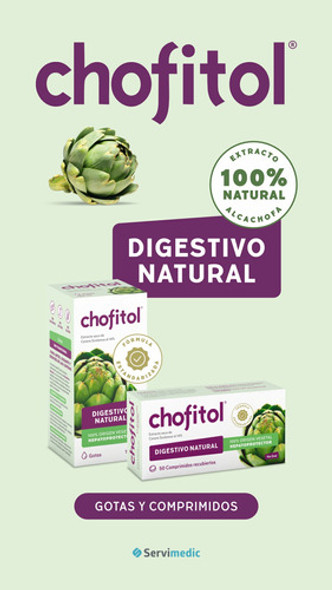 Chofitol Ph 50 Comp Digestivo Natural 1