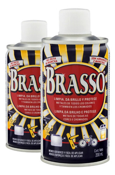 Polidor De Metais Brasso 200ml Limpa Da Brilho E Protege 0
