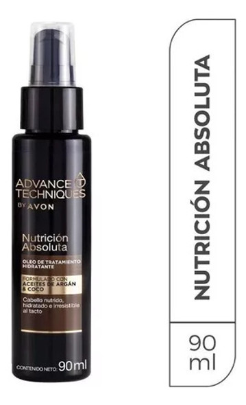 Aceite Óleo Nutrición Cabello Advance Techniques Avon 90ml 0