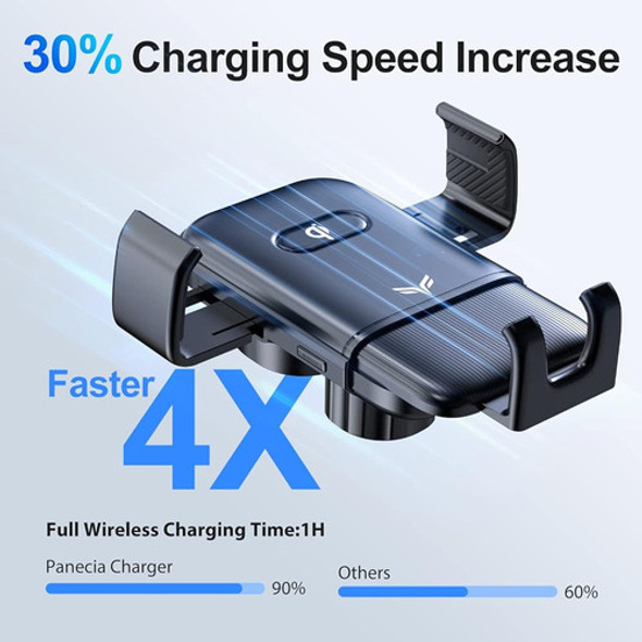 ~? Cargador De Coche Inalámbrico, 15w Qi Auto-clamping Sopor 1