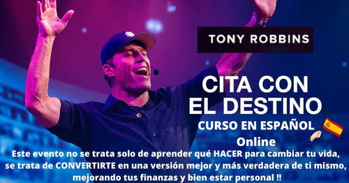 Cita Con El Destino Virtual (en Español) De Tony Robbins. 0