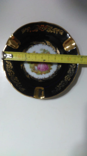 Cenicero Lemoges Castel Frances 22 K Gold ( Oro ) 1