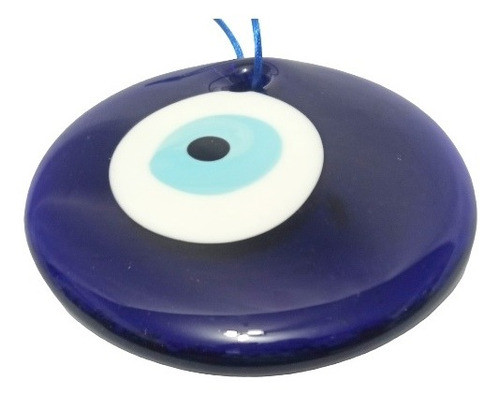 Ojo Turco Vidrio Grande Regalo 12 Cm Feng Shui Colgante 0