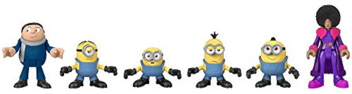 Fisher-price Imaginext Minions Figure Pack, Juego De 6 Figur 1