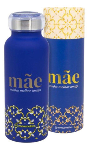 Garrafa Bubble 500ml Mãe Azulejo 10072942 Zonacriativa 0