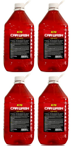 Shampoo Lava Auto X4 K78 Maximo Brillo 5 Lts Ph Neutro Autos 0
