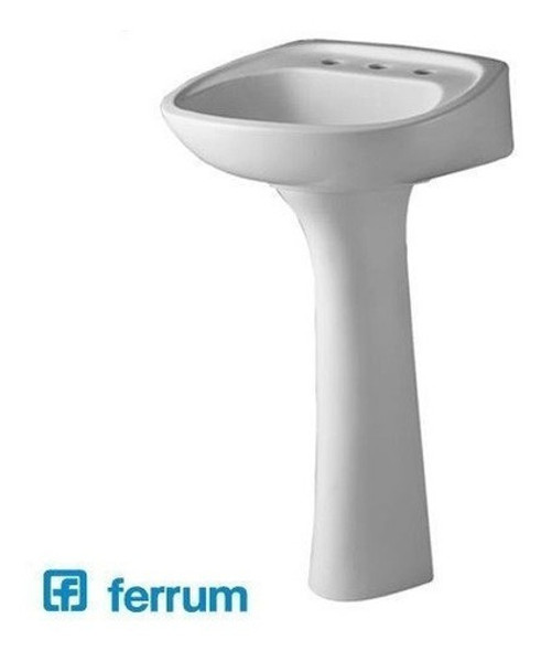 Lavatorio Y Columna Ferrum Andino Uno O Tres Agujeros 1