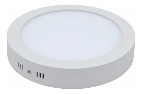 Plafon Led Redondo Para Aplicar Baw Luz Fria 6500k 12w 0