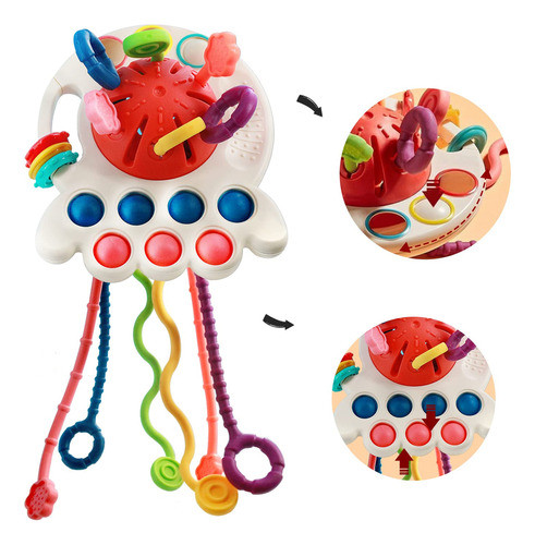 Juguete Pulpo Sensorial Para Niños 0