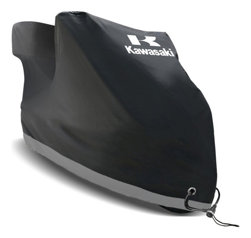 Funda Cubre Moto Kawasaki Con Top Case Versis 650 1000 Klr ! 0