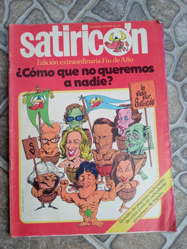 Satiricon Diciembre 1974 Edicion Extraordinario M.karadagian 0
