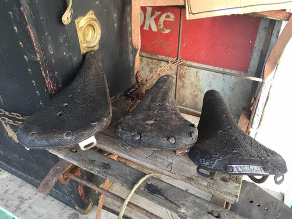 Antiguos Asientos De Suela Bici Inglesa Cl 1