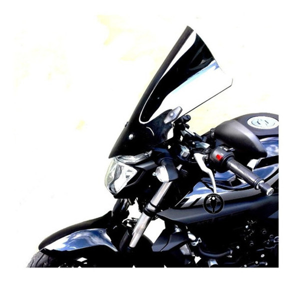 Parabrisa Extra Elevada Motos Yamaha Mt03 Nylon Mt 03 Cupula 0