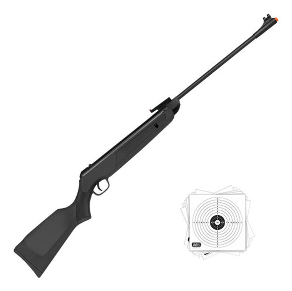Carabina Sport 5.5 Rossi Preta Polímero Ar15 Sport .22 0