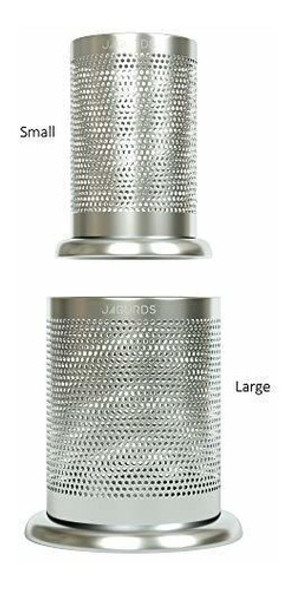 Jagurds Porta Utensilios De Cocina De Acero Inoxidable Caddy 1 Jagurds Porta Utensilios De Cocina De Acero Inoxidable Caddy 1