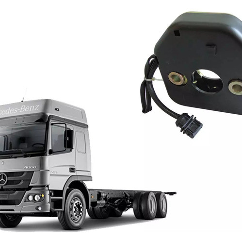 Fechadura Trava Cabine Basculante Mb Atego Mercedes Benz 0
