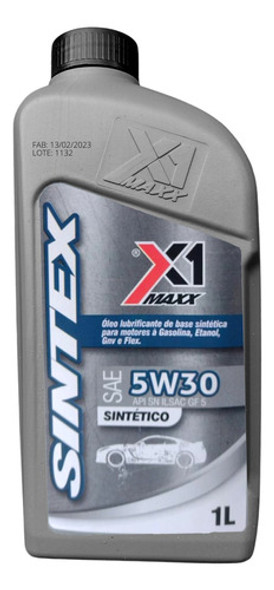 Óleo 5w30 Sintético P/ Motores A Gasolina Evita Corrosão 0