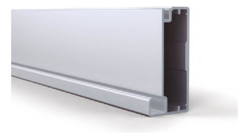Perfil 3mts Para Puerta Aluminio Top Alacena Mueble Cocina 0