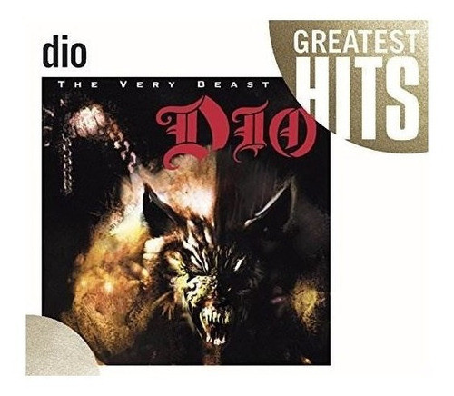 Dio Ronnie James The Very Beast Of Dio Importado Cd Nuevo 0
