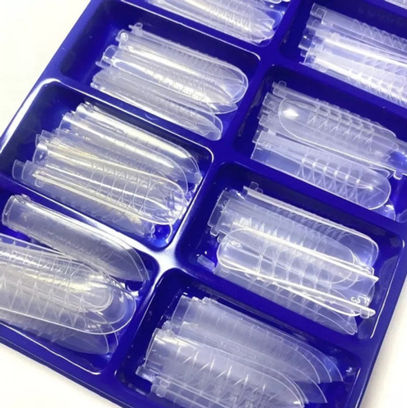 Molde F1 Unhas Tips Naturais Transparente Prático 1