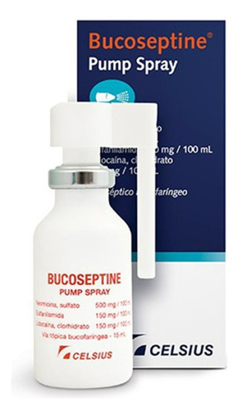 Bucoseptine Pump Spray  15 Ml 0